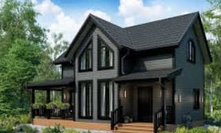 Проекты каркасных домов с террасой от 3556 рублей | Строй-Рзв